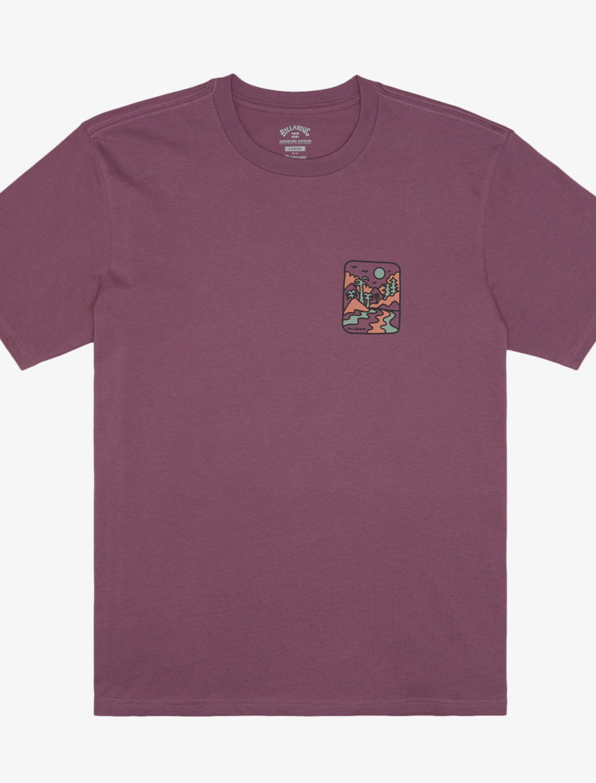 Billabong Shine Erkek Mor Günlük T-Shirt