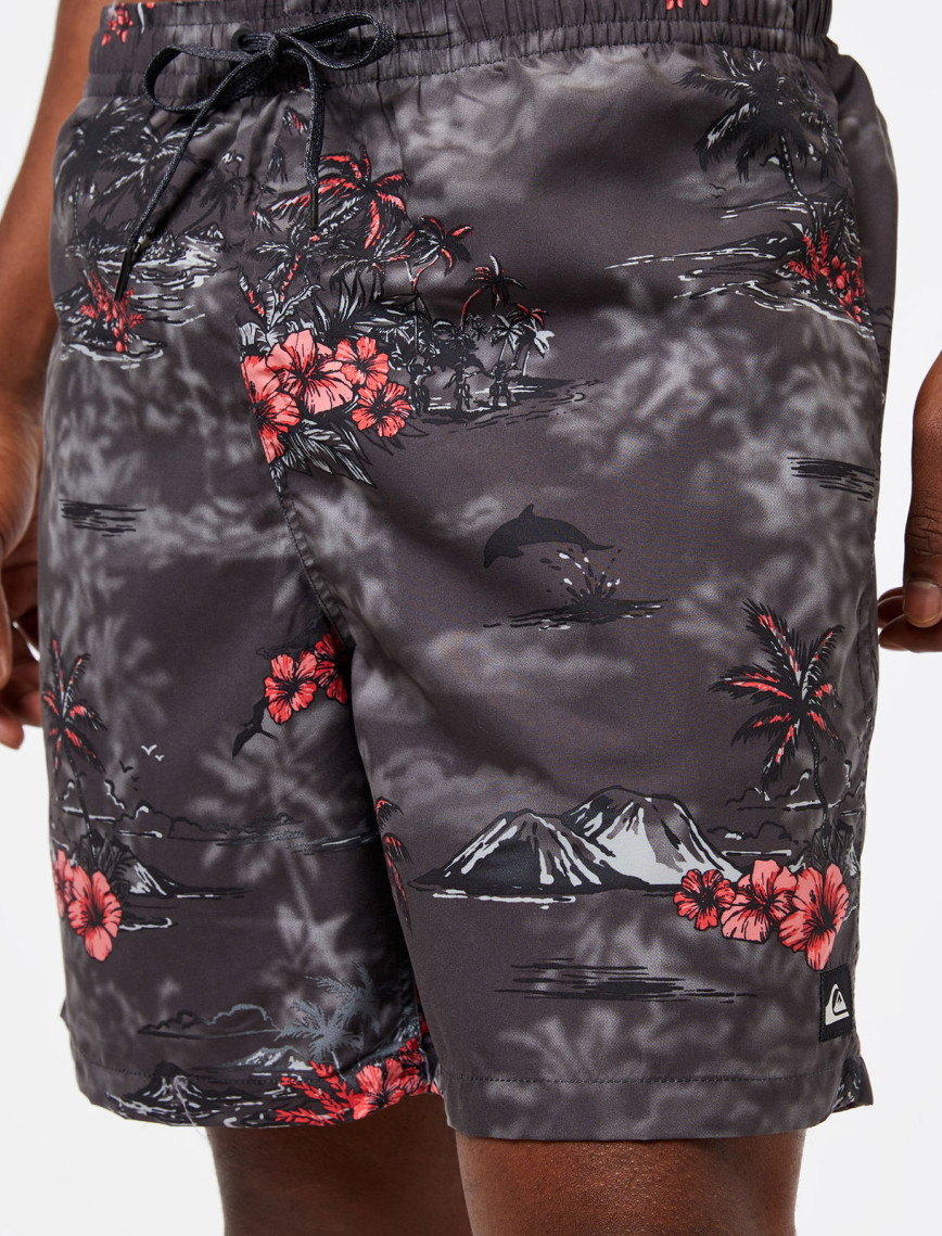 Quiksilver Longmanhill Erkek Siyah Mayo Quiksilver Longmanhill Erkek Siyah Mayo