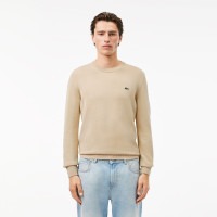 Lacoste Erkek Regular Fit Bisiklet Yaka Organik Pamuk Krem Kazak Lacoste Erkek Regular Fit Bisiklet Yaka Organik Pamuk Krem Kazak