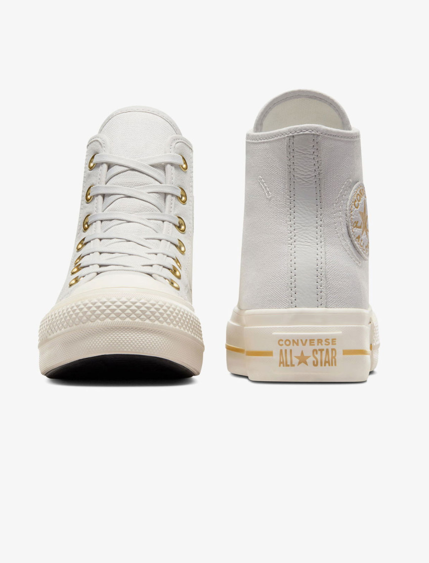 Converse Chuck Taylor All Star Lift Kadın Gri Platform Sneaker Converse Chuck Taylor All Star Lift Kadın Gri Platform Sneaker
