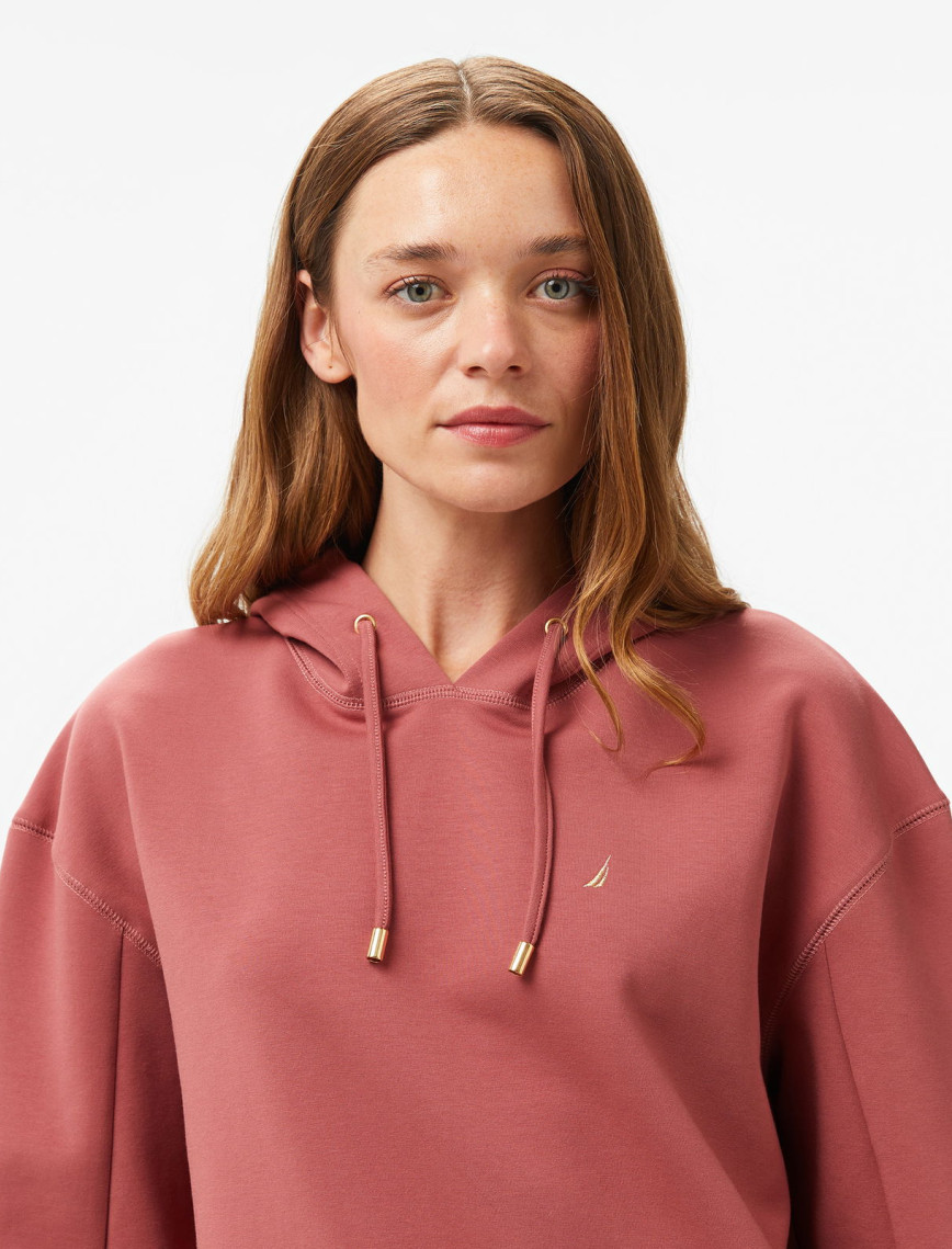 Nautica Kadın Pembe Regular Fit Sweatshirt