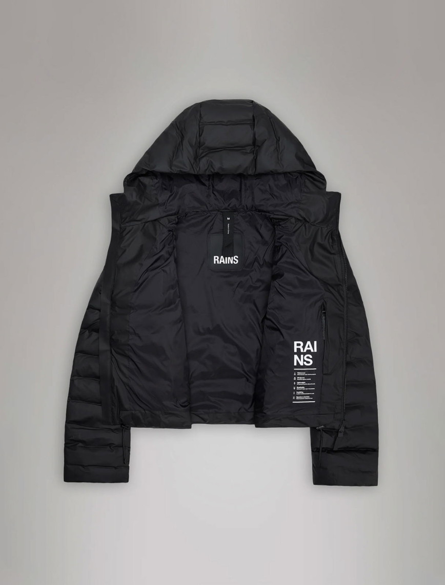 Rains Lohja Puffer W3T2 Erkek Siyah Mont Rains Lohja Puffer W3T2 Erkek Siyah Mont