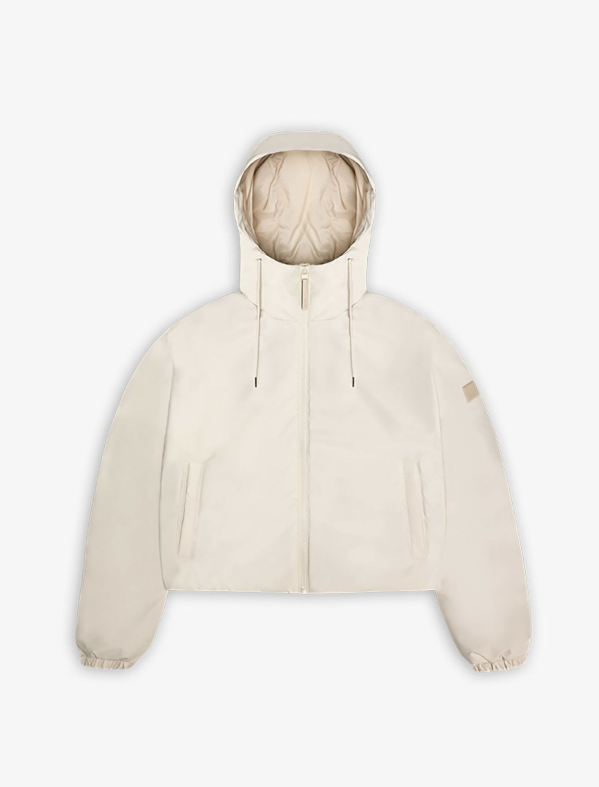 Rains Lohja Short Insulated W3T1 Kadın Krem Yağmurluk Rains Lohja Short Insulated W3T1 Kadın Krem Yağmurluk