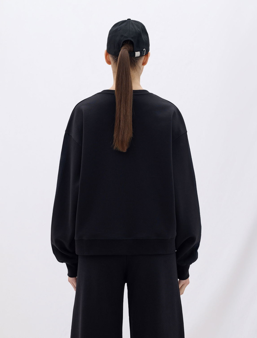 Les Benjamins Classics Kadın Siyah Sweatshirt Les Benjamins Classics Kadın Siyah Sweatshirt