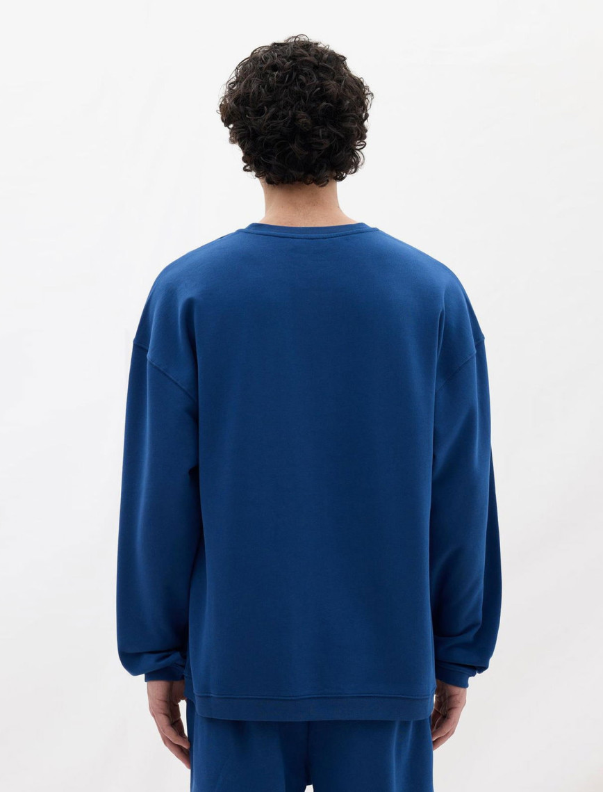 Les Benjamins Core Erkek Mavi Sweatshirt Les Benjamins Core Erkek Mavi Sweatshirt