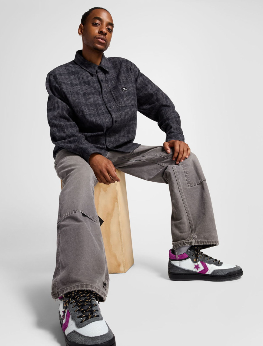 Converse Fastbreak Pro Unisex Gri Süet Sneaker Converse Fastbreak Pro Unisex Gri Süet Sneaker