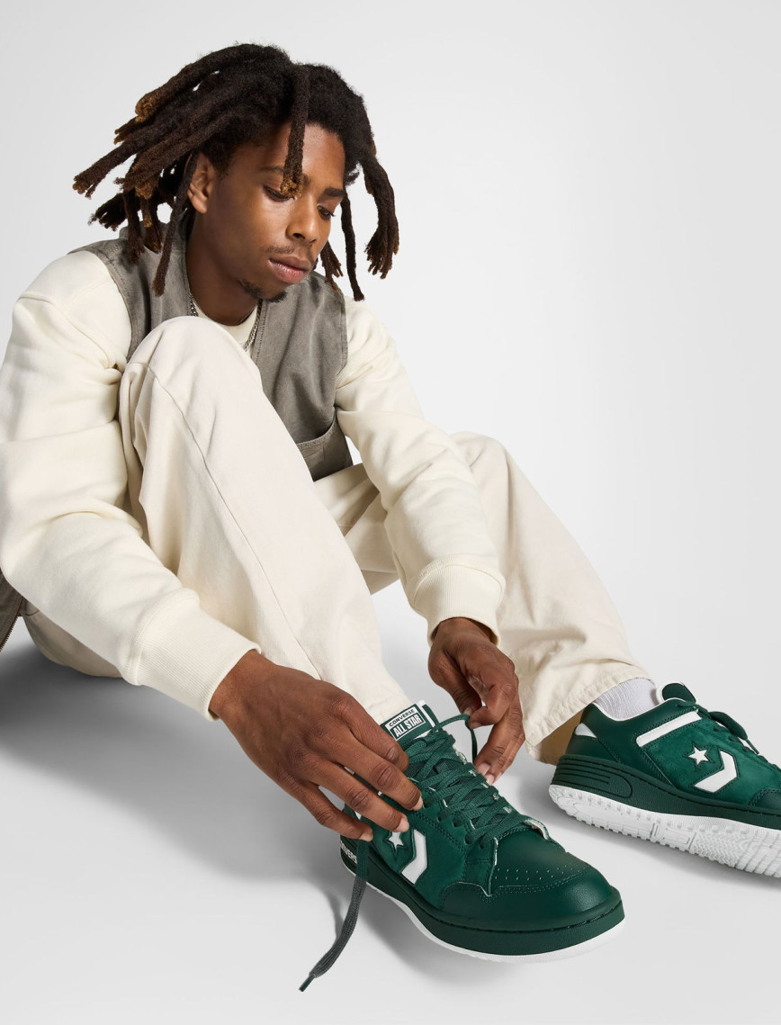 Converse Weapon Unisex Yeşil Deri Sneaker Converse Weapon Unisex Yeşil Deri Sneaker