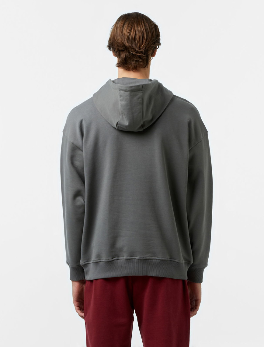 UNITED4 Pieces Erkek Gri Hoodie