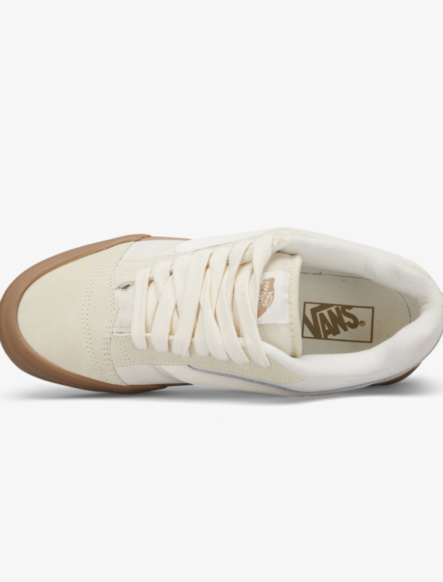 Vans Knu Skool Unisex Krem Sneaker Vans Knu Skool Unisex Krem Sneaker
