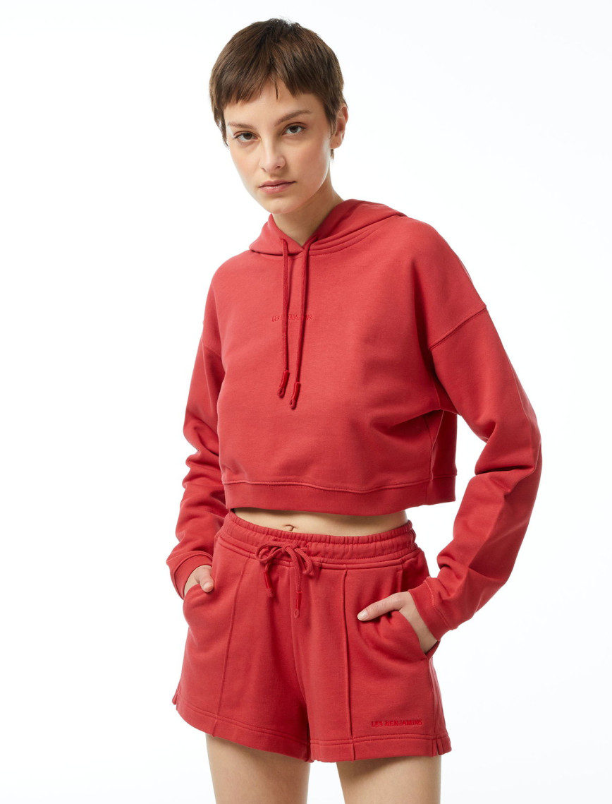 Les Benjamins 304 Kadın Kırmızı Hoodie Les Benjamins 304 Kadın Kırmızı Hoodie