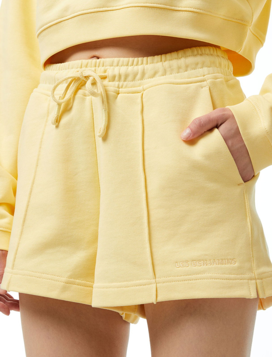 Les Benjamins 306 Kadın Sarı Şort Les Benjamins 306 Kadın Sarı Şort