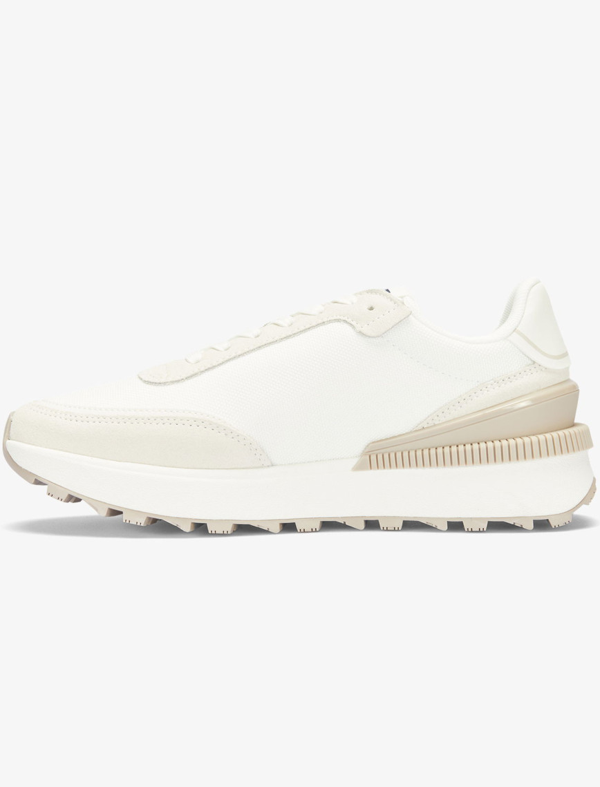 Tommy Jeans Retro Basket Kadın Beyaz Spor Ayakkabı Tommy Jeans Retro Basket Kadın Beyaz Spor Ayakkabı