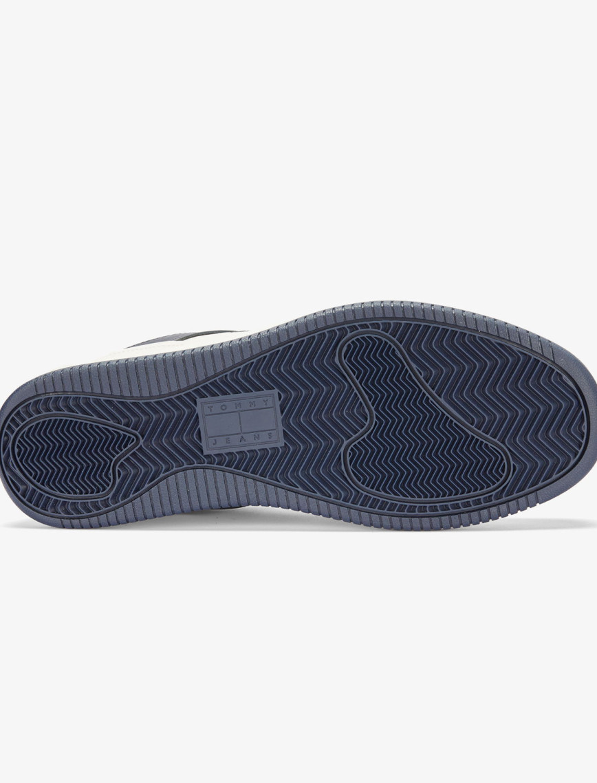 Tommy Jeans Retro Basket Erkek Kirmizi Sneaker Tommy Jeans Retro Basket Erkek Kirmizi Sneaker