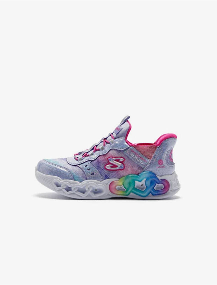 Skechers infinite Heart Lights Çocuk Mor Spor Ayakkabı Skechers infinite Heart Lights Çocuk Mor Spor Ayakkabı