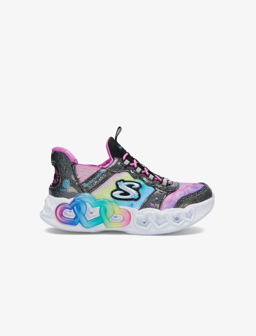 Skechers Infinite Heart Lights Çocuk Işıklı Siyah Spor Ayakkabı Skechers Infinite Heart Lights Çocuk Işıklı Siyah Spor Ayakkabı