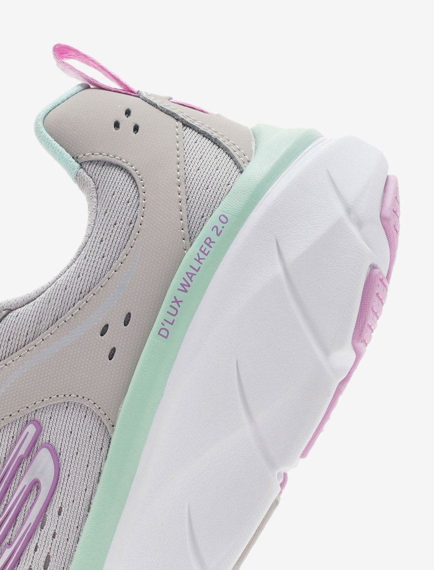 Skechers D'Lux Walker 2.0 Daisy Doll Kadın Gri Spor Ayakkabı Skechers D'Lux Walker 2.0 Daisy Doll Kadın Gri Spor Ayakkabı