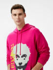 Les Benjamins 704 Unisex Pembe Hoodie Les Benjamins 704 Unisex Pembe Hoodie