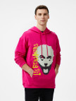 Les Benjamins 704 Unisex Pembe Hoodie Les Benjamins 704 Unisex Pembe Hoodie