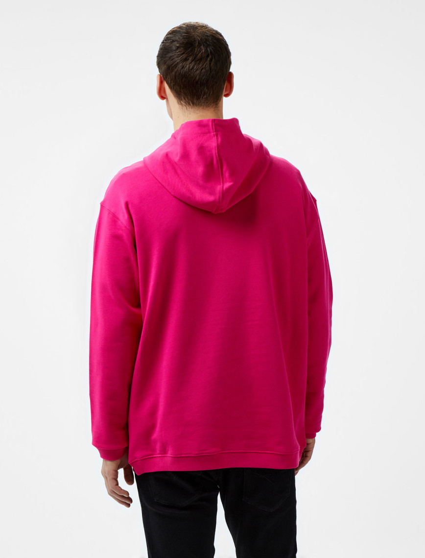 Les Benjamins 704 Unisex Pembe Hoodie Les Benjamins 704 Unisex Pembe Hoodie