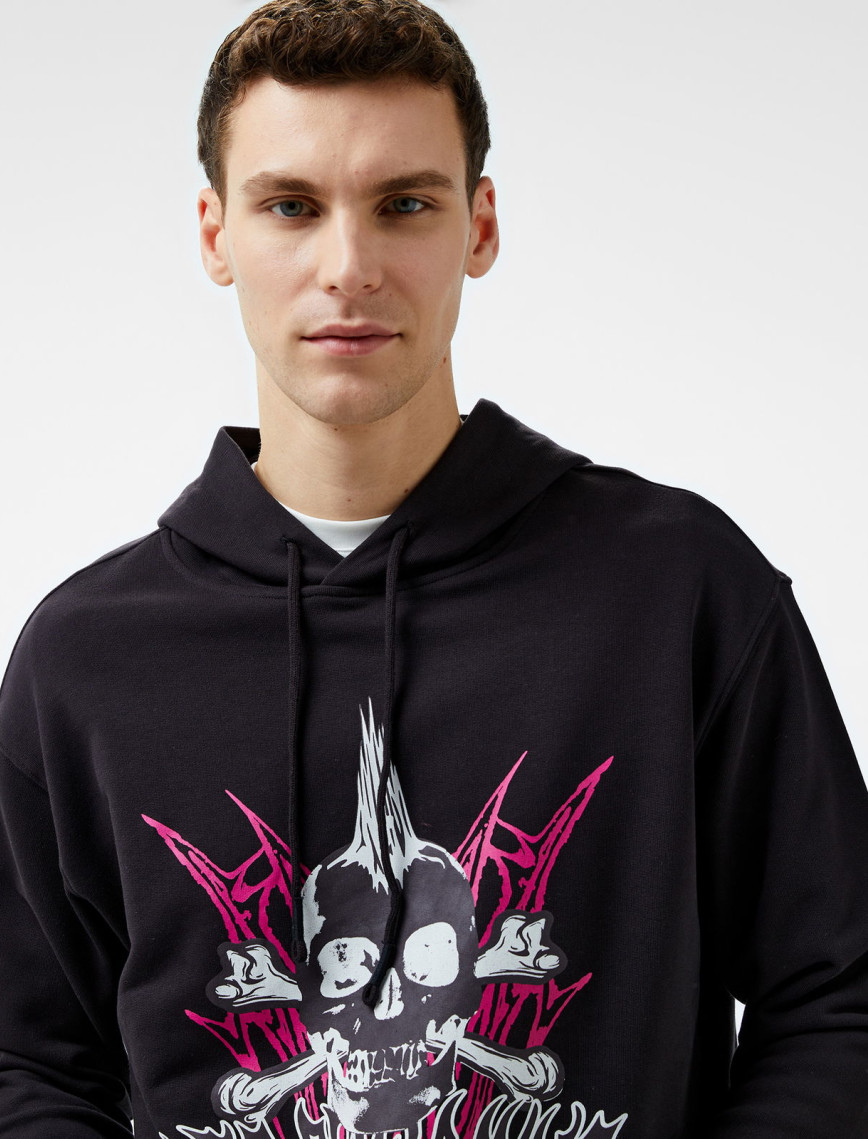 Les Benjamins 706 Unisex Siyah Hoodie Les Benjamins 706 Unisex Siyah Hoodie