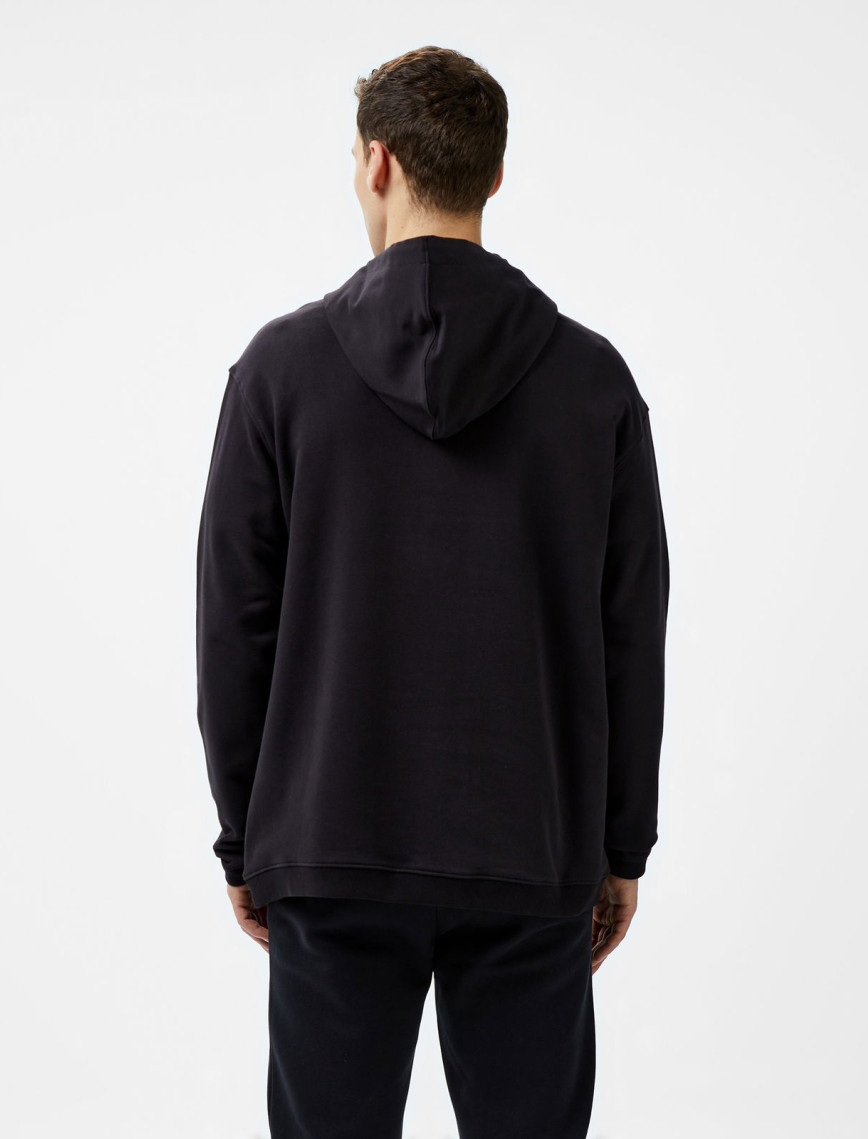 Les Benjamins 706 Unisex Siyah Hoodie Les Benjamins 706 Unisex Siyah Hoodie