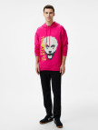 Les Benjamins 704 Unisex Pembe Hoodie Les Benjamins 704 Unisex Pembe Hoodie
