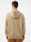 UNITED4 Pieces Erkek Krem Hoodie