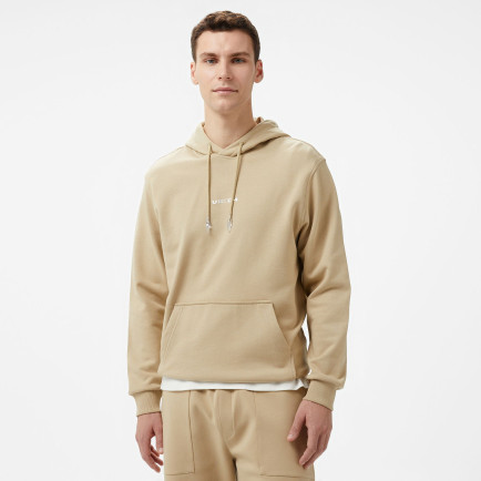 UNITED4 1.0 Essentials Erkek Bej Hoodie