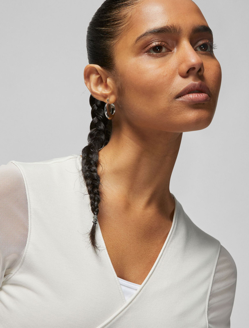 Jordan 23 Engineered Kadın Krem T-Shirt Jordan 23 Engineered Kadın Krem T-Shirt