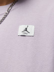 Jordan Flight Fleece Kadın Mor Uzun Kollu T-Shirt