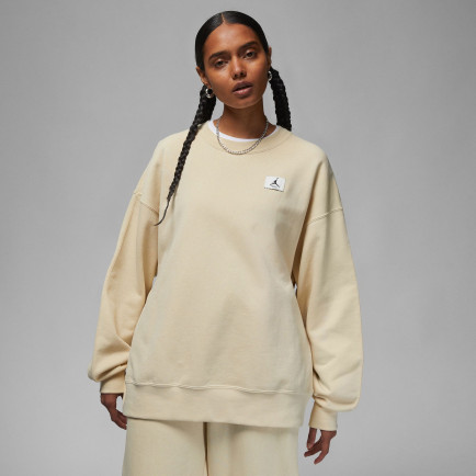 Jordan Flight Fleece Kadın Kahverengi Uzun Kollu T-Shirt Jordan Flight Fleece Kadın Kahverengi Uzun Kollu T-Shirt