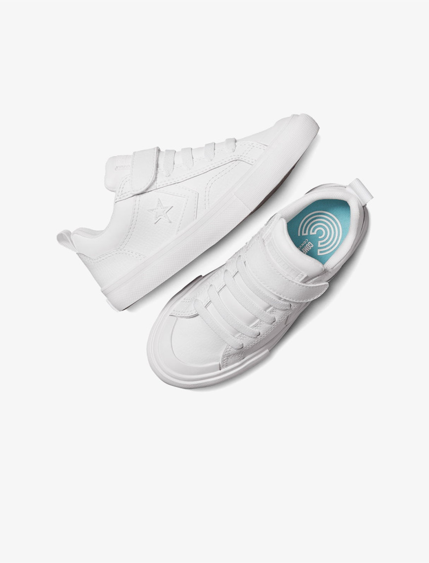 Converse Pro Blaze Strap Çocuk Beyaz Sneaker