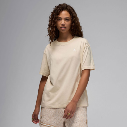 Jordan Essentials Kadın Kahverengi T-Shirt Jordan Essentials Kadın Kahverengi T-Shirt