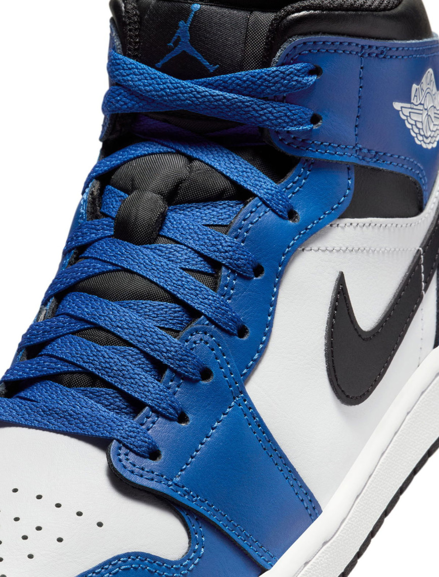 Jordan Air 1 Mid Erkek Mavi Spor Ayakkabı