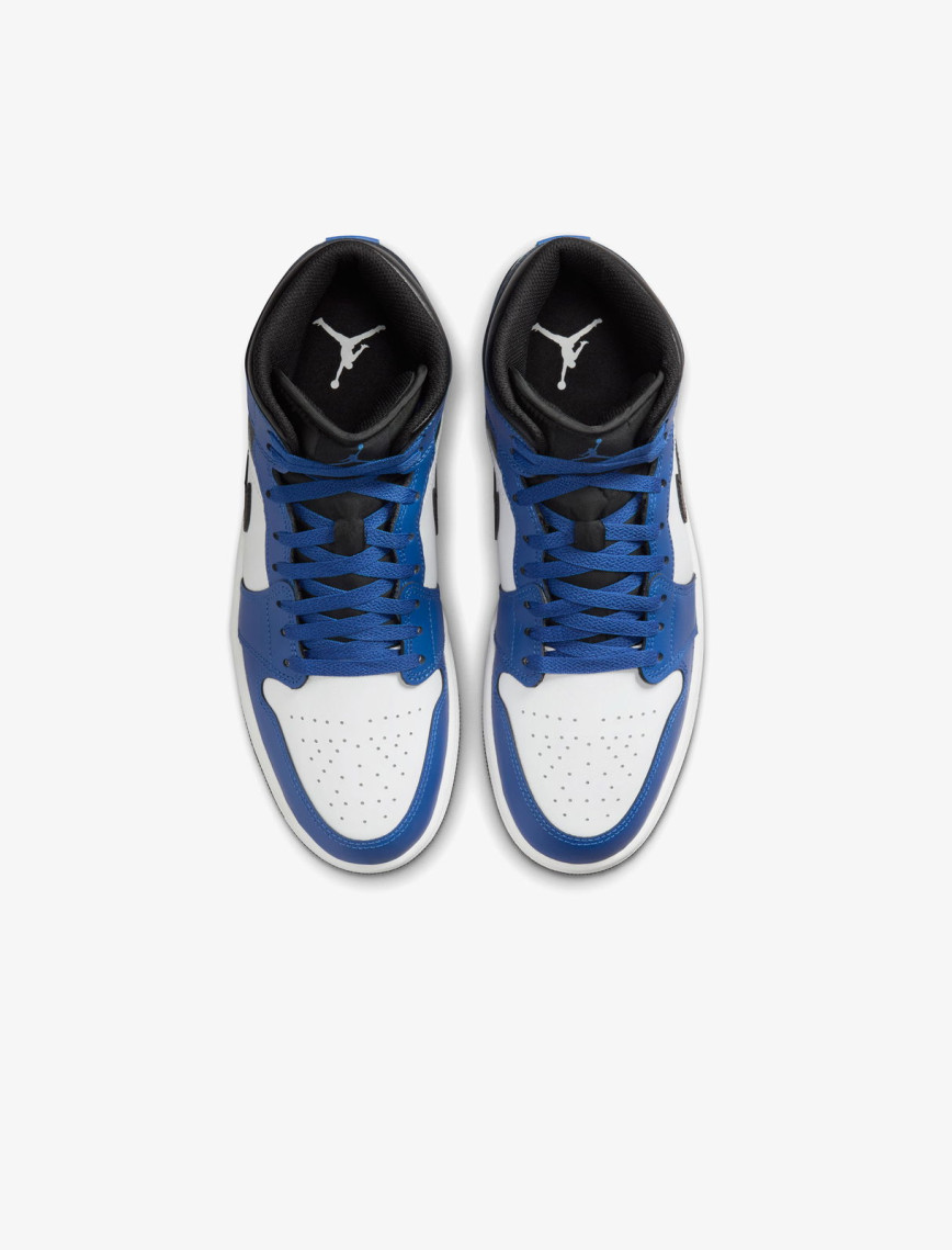 Jordan Air 1 Mid Erkek Mavi Spor Ayakkabı