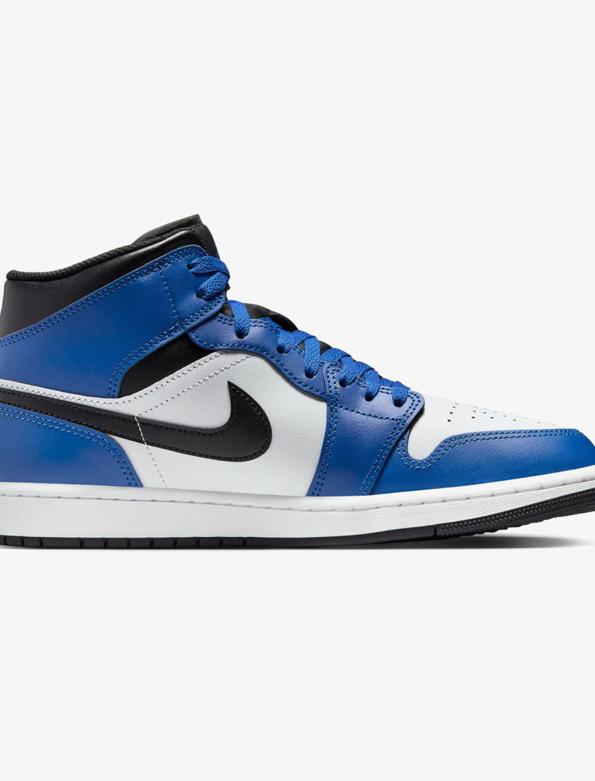 Jordan Air 1 Mid Erkek Mavi Spor Ayakkabı