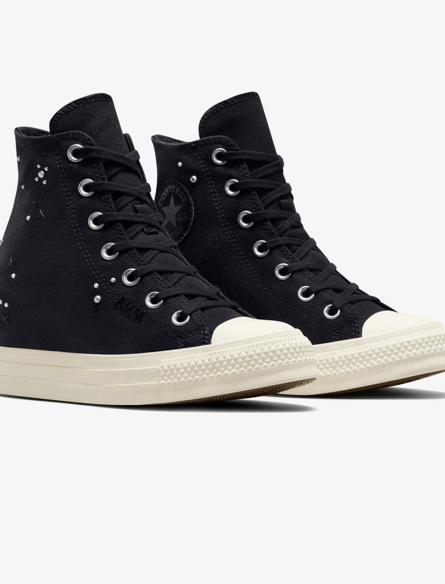 Converse Chuck Taylor All Star Wedge Kadın Siyah Platform Sneaker Converse Chuck Taylor All Star Wedge Kadın Siyah Platform Sneaker