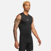 Nike Dri-Fit Top Tight Erkek Siyah Kolsuz T-Shirt Nike Dri-Fit Top Tight Erkek Siyah Kolsuz T-Shirt