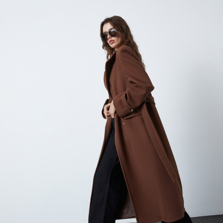 Oversize Kaşe Kaban Oversize Kaşe Kaban