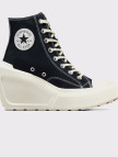Converse Chuck 70 De Luxe Wedge Kadın Siyah Sneaker Converse Chuck 70 De Luxe Wedge Kadın Siyah Sneaker