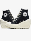 Converse Chuck 70 De Luxe Wedge Kadın Siyah Sneaker Converse Chuck 70 De Luxe Wedge Kadın Siyah Sneaker
