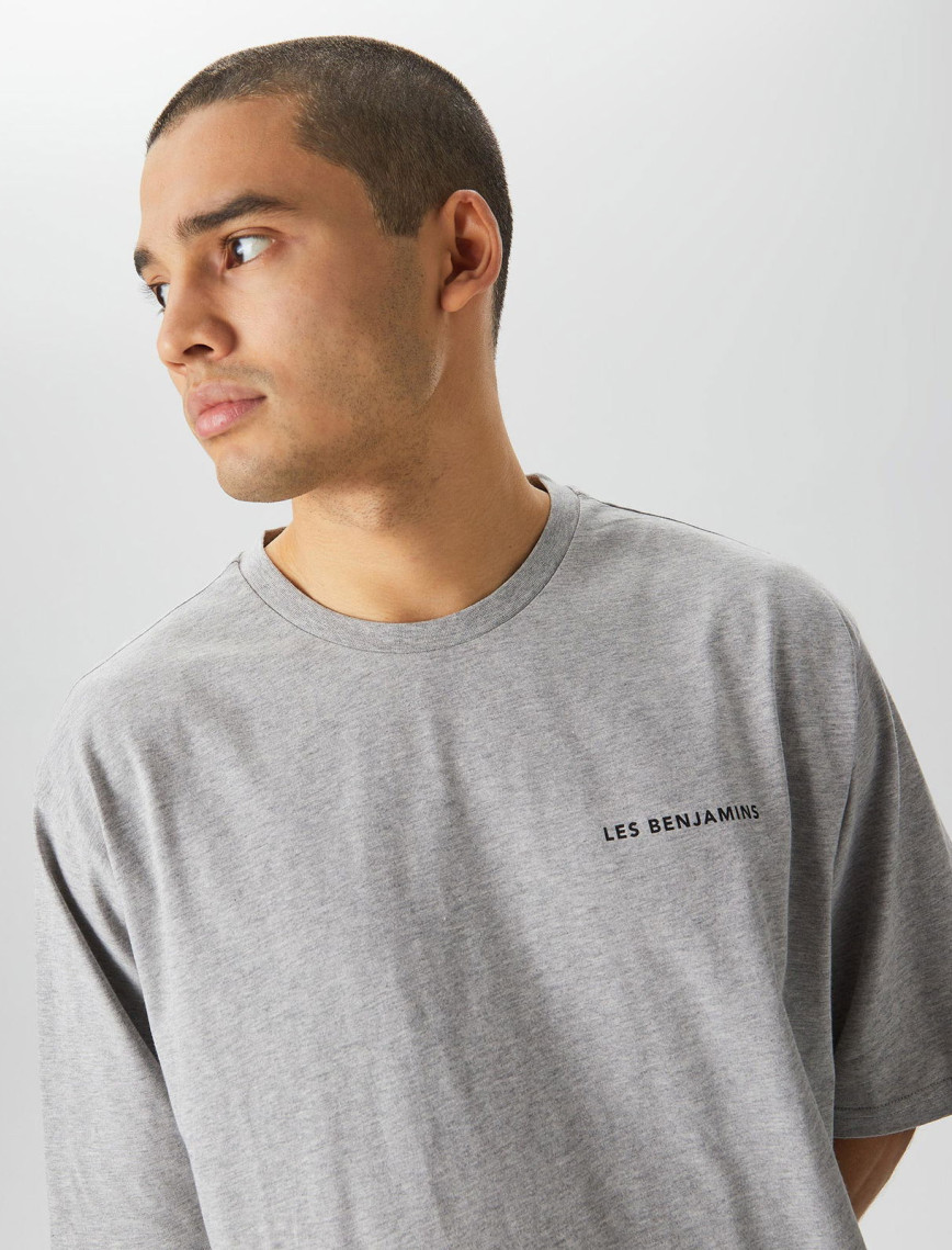 Les Benjamins Core Erkek Gri T-Shirt Les Benjamins Core Erkek Gri T-Shirt