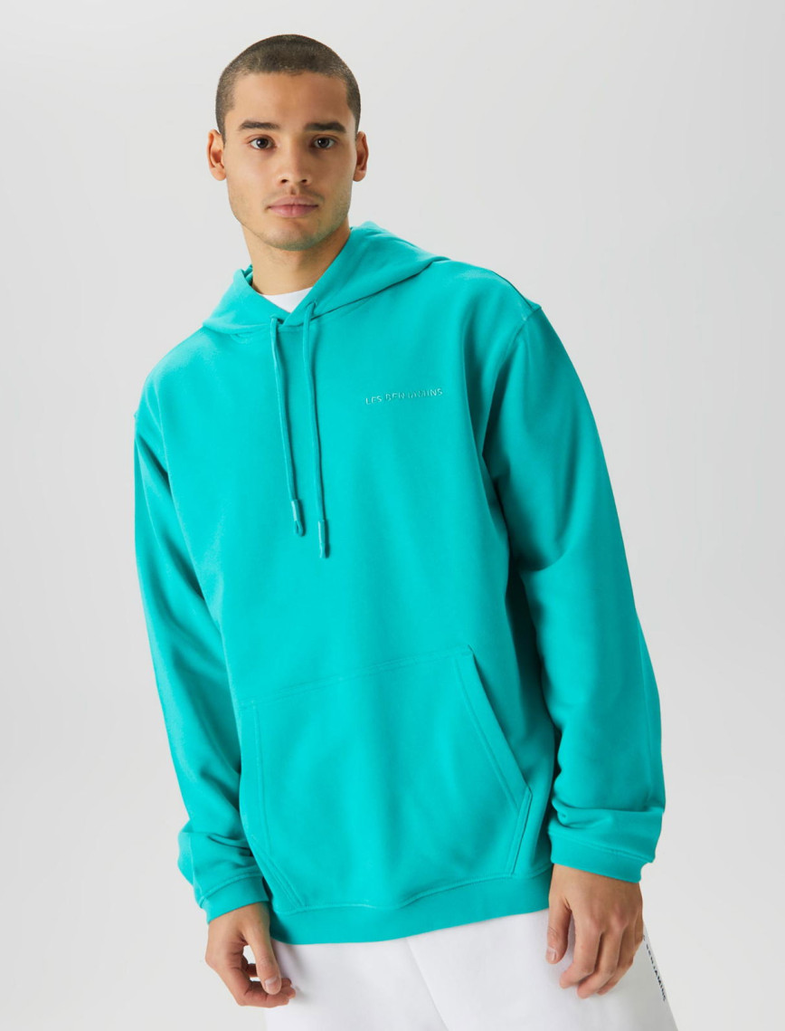 Les Benjamins Essential Erkek Mavi Hoodie Les Benjamins Essential Erkek Mavi Hoodie