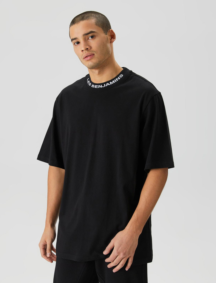 Les Benjamins Classics Erkek Siyah T-Shirt Les Benjamins Classics Erkek Siyah T-Shirt