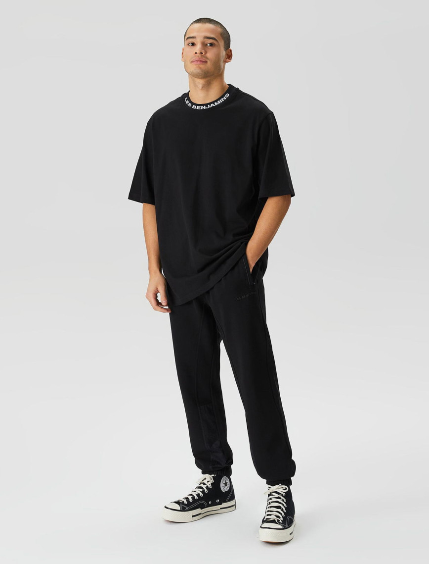 Les Benjamins Classics Erkek Siyah T-Shirt Les Benjamins Classics Erkek Siyah T-Shirt