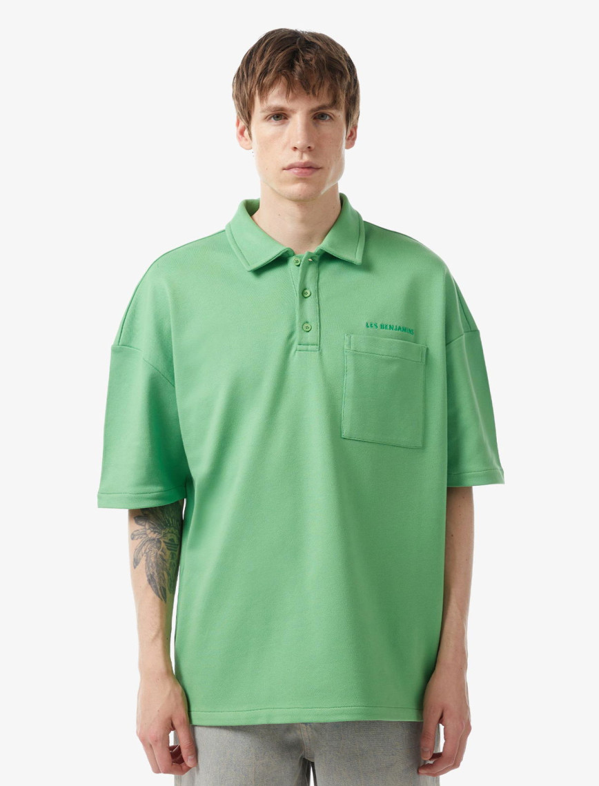 Les Benjamins Essential 305 Erkek Yeşil Polo Les Benjamins Essential 305 Erkek Yeşil Polo