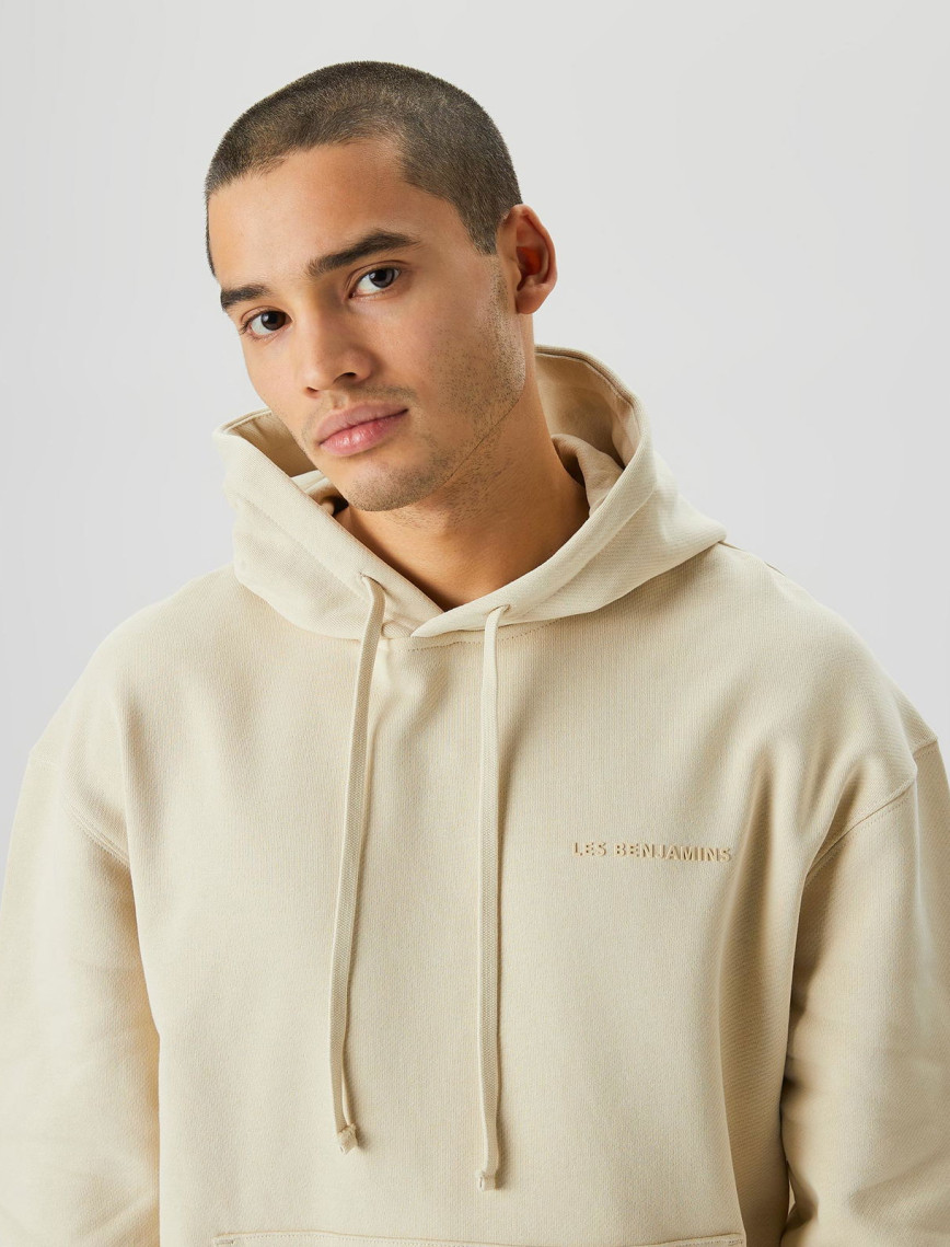 Les Benjamins Classics Erkek Krem Hoodie Les Benjamins Classics Erkek Krem Hoodie