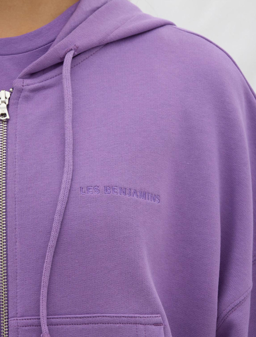 Les Benjamins Essential Kadın Mor Sweatshirt Les Benjamins Essential Kadın Mor Sweatshirt