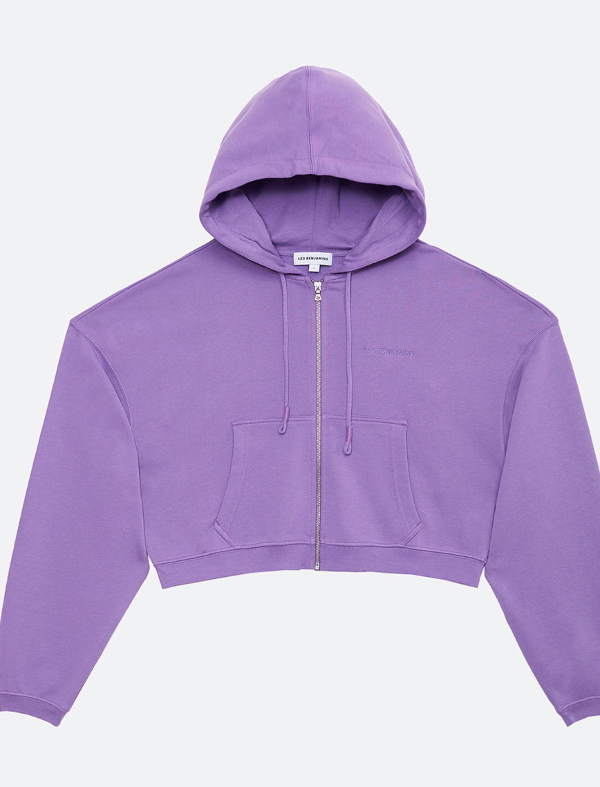 Les Benjamins Essential Kadın Mor Sweatshirt Les Benjamins Essential Kadın Mor Sweatshirt