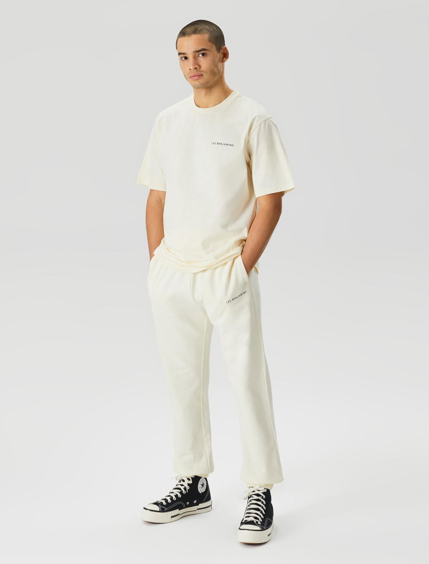 Les Benjamins Core Erkek Beyaz T-Shirt Les Benjamins Core Erkek Beyaz T-Shirt